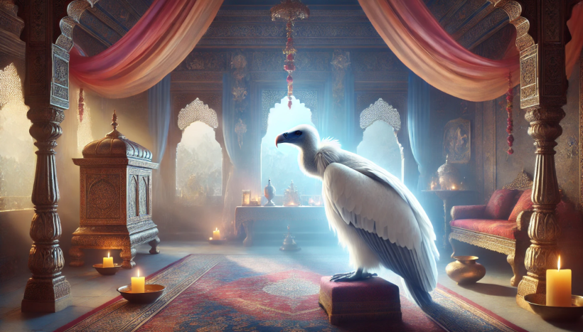 White vulture dreaming in house hinduism astrology